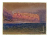 Corsica  (Monaco) C1830-35 (W/C on Brown Paper)