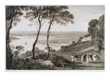 Plymouth Dock from Mount Edgecombe