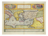 Peregrinationis Divi Pauli Typus Corographicus' Page from the 'Atlas Major'  1662