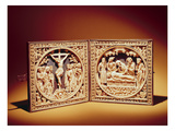 Crucifixion and Entombment  C1400 (Ivory)