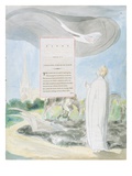 Elegy Written in a Country Church-Yard'  Design 107 from 'The Poems of Thomas Gray'  1797-98