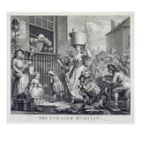The Enraged Musician  1741 (Engraving)