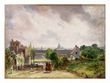 Sir Richard Steele's Cottage  Hampstead  C1832 (Oil on Canvas)