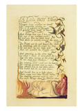 A Little Boy Lost'  Plate 42 from 'songs of Experience'  1794