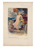 Programme for Banquet  'Die Zukunft' ('The Future') 1905 (Photogravure on Menu Card)