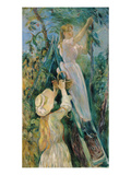 The Cherry Picker (Oil on Canvas)