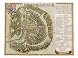 Amsterdam: Labore and Sumptibus  from 'Geographie Blaviane'  1662 (Hand Coloured Etching)