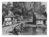 The Castle of Combourg (Detail) (See also 382376) (Litho)