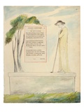A Shepherd Reading the Epitaph  from Elegy Written in a Churchyard