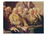 Drafting the Declaration of Independence  28th June 1776  C1817 (Oil on Canvas) (Detail of 228826)