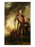 Portrait of Charles Stanhope  3rd Earl of Harrington (1753-1816) 1782 (Oil on Canvas)