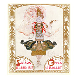 Cover of a Programme for the Russian Season of Opera and Ballet  1909 (W/C on Paper)
