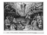 Life of Christ  Ascension  Preparatory Study of Tapestry Cartoon for Church Saint-Merri in Paris