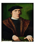 Portrait of a Man (Oil on Panel)