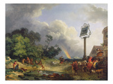 The Rainbow  1784 (Oil on Canvas)