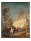 Evening Party at the Tuileries  10th June 1867 (Oil on Canvas)