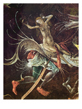 The Last Judgement  Detail of a Woman Being Carried Along by a Demon  C1504 (Oil on Panel)