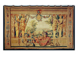 The Month of July/ Chateau of Vincennes  from the Series of Tapestrie