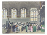Court of Chancery  Lincoln's Inn Hall  Engraved by Constantine Stadler (Fl1780-1812)  1808