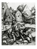 The Prodigal Son  1496 (Engraving)