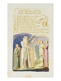The Voice of the Ancient Bard'  Plate 31 from 'songs of Innocence'  1789 (Relief Etching with W/C)
