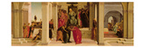 Scenes from the Story of Esther (Oil on Panel)