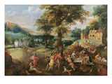Cincinnatus Receiving the Deputies of Rome (Oil on Canvas)