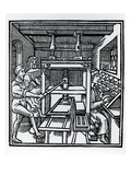 Printing Press (Woodcut)