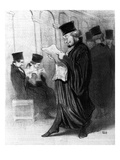 Les Gens De Justice  Cartoon from 'Le Charivari'  26 March  1846 (Litho)