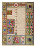Fol102R Opening to the Book of the Prophet Zephaniah  from the Borso D'Esta Bible Vol 2 (Vellum)