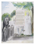 Elegy Written in a Country Church-Yard'  Design 108 from 'The Poems of Thomas Gray'  1797-98