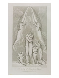 The Meeting of a Family in Heaven  Pl4  Illustration from 'The Grave  a Poem'
