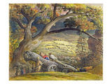 The Timber Wain  C1833-34 (W/C and Gouache on Paper)
