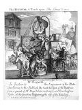 The Butifyer  a Touch Upon the Times  1762 (Engraving)