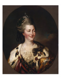 Portrait of Catherine Ii  1782 (Oil on Canvas)