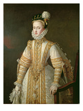 Anne of Austria (1549-80) Queen of Spain  C1571 (Oil on Canvas)