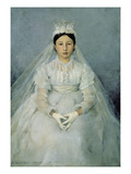 The Young Communicant  1875 (Oil on Canvas)