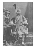Maharaja Pratap Singhji of Jammu and Kashmir (Engraving)