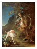 Dog and Game  1730 (Oil on Canvas)