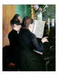 The Piano Lesson  1881 (Oil on Canvas)