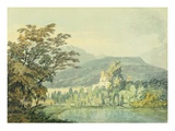 Sir William Hamilton's Villa  C1795 (W/C over Pencil on Paper)