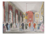 Drawing Room  St James's  Engraved by John Bluck (Fl1791-1819)