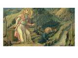 The Vision of St Augustine  Late 1450's (Panel)
