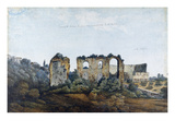 The Claudean Aqueduct and Colosseum  1778 (W/C over Graphite on Laid Paper)