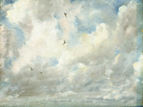 Cloud Study  1821 (Oil on Paper Laid Down on Board)