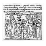 The Rape of Lucrecia (Woodcut)