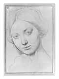 Louise De Broglie  Countess of Haussonville  C1842 (Graphite on Paper)