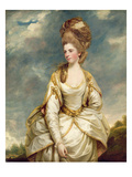 Miss Sarah Campbell  1777-78 (Oil on Canvas)