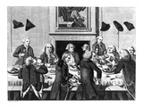 Tasting  1782 (Engraving)