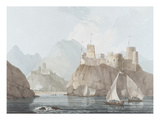 East View of the Forts Jellali and Merani  Muskah  Arabia  June 1793